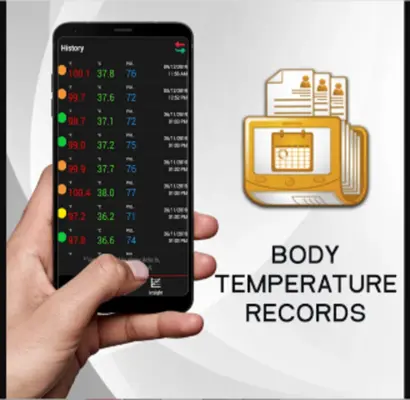 Body Temperature Health Diary android App screenshot 2