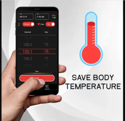 Body Temperature Health Diary android App screenshot 3